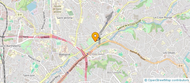 localisation de l'entreprise FRANCE INTERGRATION à MARSEILLE 13