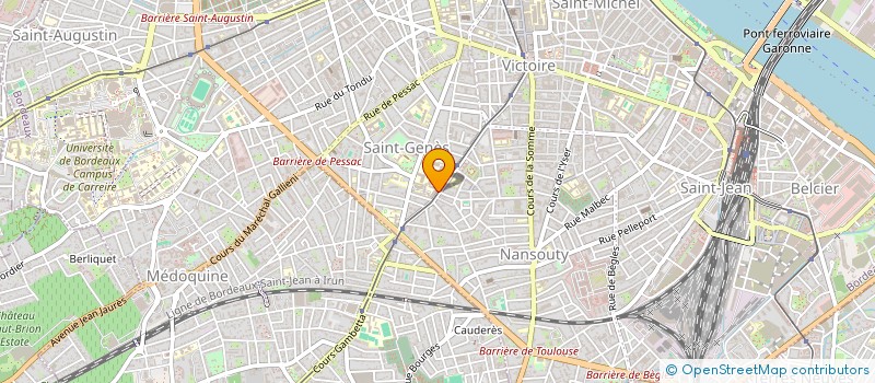 localisation de l'entreprise FRANCE INTERGROUPE DES LEUCEMIES MYELOIDES CHRONIQUES  BORDEAUX