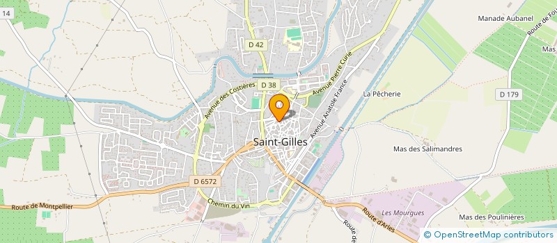 localisation de l'entreprise FRANCE INTERIM à SAINT-GILLES