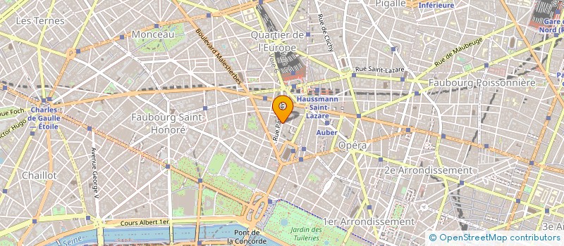 localisation de l'entreprise FRANCE INVEST à PARIS