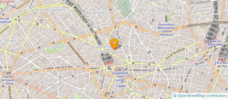 localisation de l'entreprise FRANCE INVESTISSEMENT  PARIS