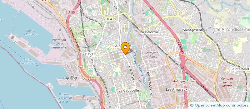 localisation de l'entreprise FRANCE INVESTISSEMENT à MARSEILLE