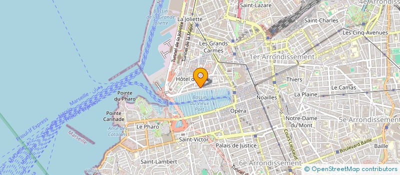localisation de l'entreprise FRANCE ISOLATION  MARSEILLE