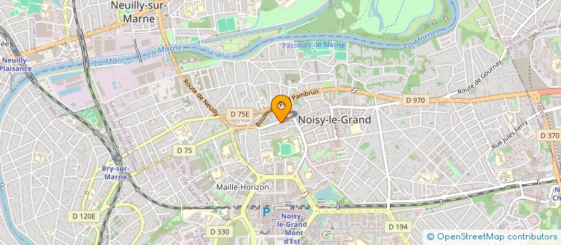 localisation de l'entreprise FRANCE IVOIRE TRANSPORTS à NOISY-LE-GRAND