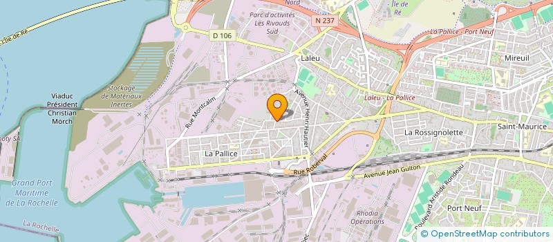 localisation de l'entreprise FRANCE JKD INSTITUT LA ROCHELLE  LA ROCHELLE