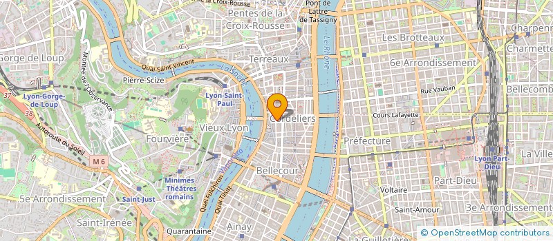 localisation de l'entreprise FRANCE JOAILLERIE à LYON