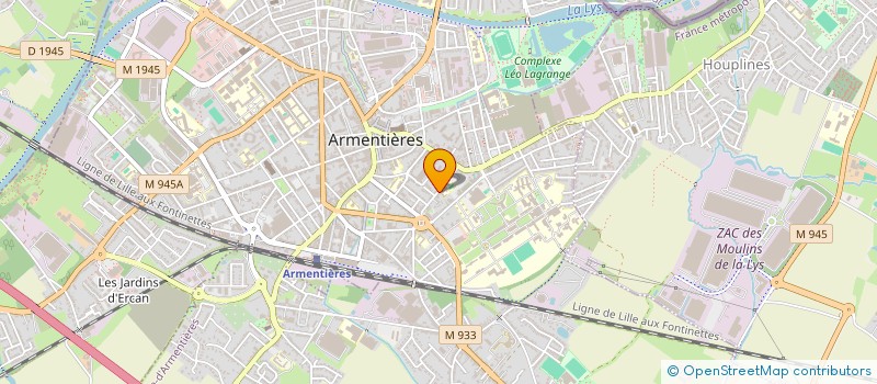 localisation de l'entreprise FRANCE KATANA  ARMENTIERES