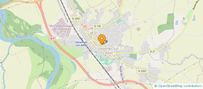 localisation de l'entreprise FRANCE KUPIEC à VILLENEUVE-SUR-ALLIER
