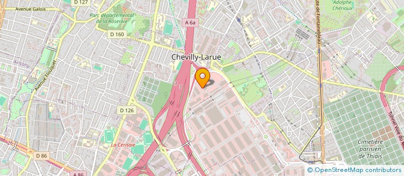 localisation de l'entreprise FRANCE LABEL GASTRONOMIE à CHEVILLY-LARUE