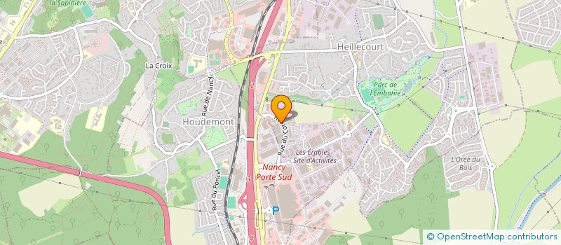 localisation de l'entreprise FRANCE LANORD ET BICHATON à VANDŒUVRE-LES-NANCY