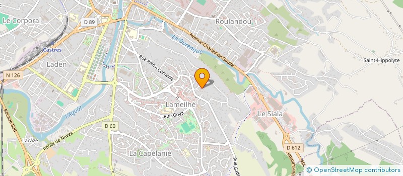 localisation de l'entreprise FRANCE LAVAGE 81  CASTRES