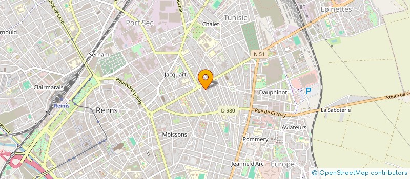 localisation de l'entreprise FRANCE LAVAGE EQUIPEMENT à REIMS