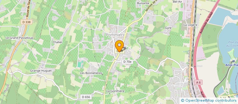 localisation de l'entreprise FRANCE LAVAGE SYSTEM à POMMIERS