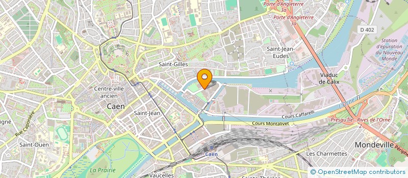localisation de l'entreprise FRANCE LEGALITE à CAEN