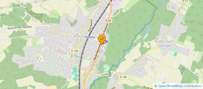 localisation de l'entreprise FRANCE LIGNE à ETRECHY
