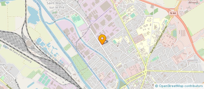 localisation de l'entreprise FRANCE LINK SERVICES  CHALONS EN CHAMPAGNE