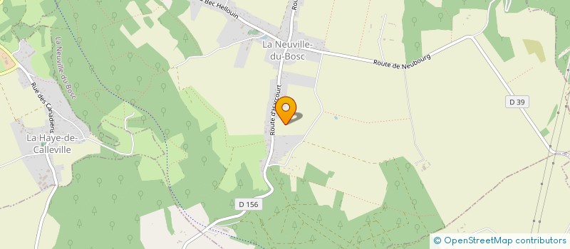 localisation de l'entreprise FRANCE LIV  LA NEUVILLE DU BOSC