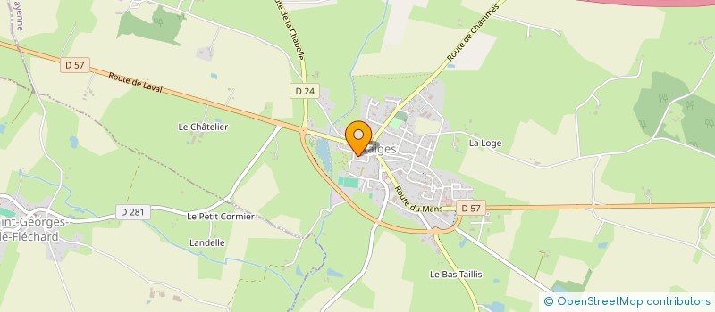 localisation de l'entreprise FRANCE LOCATION INDUSTRIE SA  VAIGES