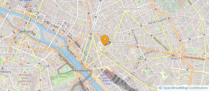 localisation de l'entreprise FRANCE LOGEMENT  PARIS