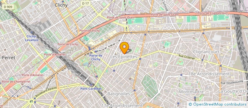 localisation de l'entreprise FRANCE LOGIS 14 à PARIS