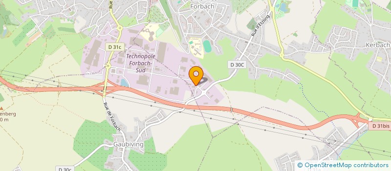 localisation de l'entreprise FRANCE LORRAINE AMBULANCES  BEHREN-LES-FORBACH