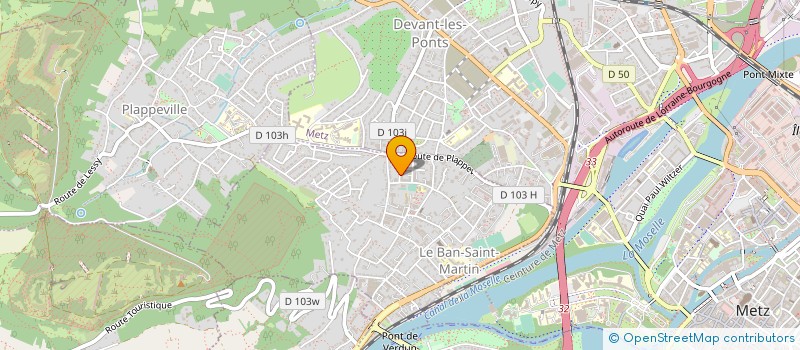 localisation de l'entreprise FRANCE MACHINES INDUSTRIELLES  HAGONDANGE