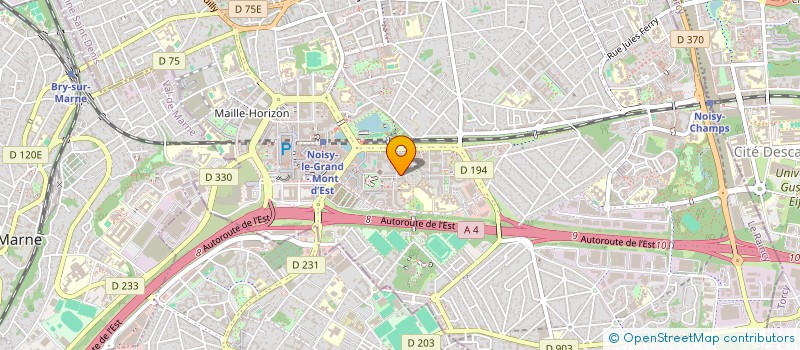 localisation de l'entreprise FRANCE MAGHREB SERVICES à NOISY-LE-GRAND