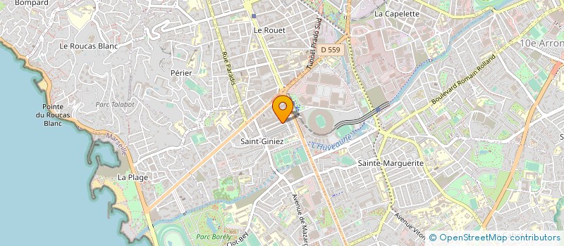localisation de l'entreprise FRANCE-MAGNET à MARSEILLE