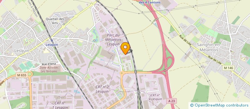 localisation de l'entreprise FRANCE MAIA à SAINGHIN-EN-MELANTOIS