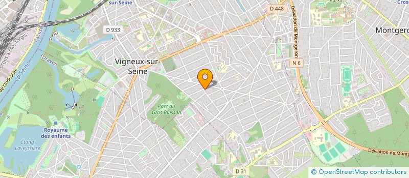 localisation de l'entreprise FRANCE MAINTENANCE SABLAGE  VIGNEUX-SUR-SEINE