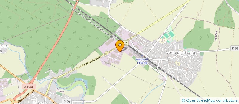 localisation de l'entreprise FRANCE MAINTENANCE SABLAGE à VERNEUIL-L'ETANG