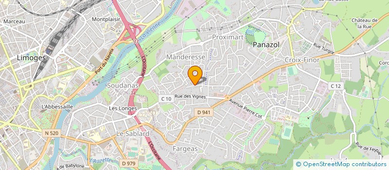 localisation de l'entreprise FRANCE MAINTENANCE SOLUTIONS à PANAZOL