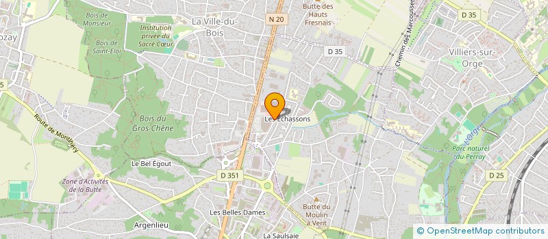 localisation de l'entreprise FRANCE MAISON POSITIVE à LONGPONT-SUR-ORGE