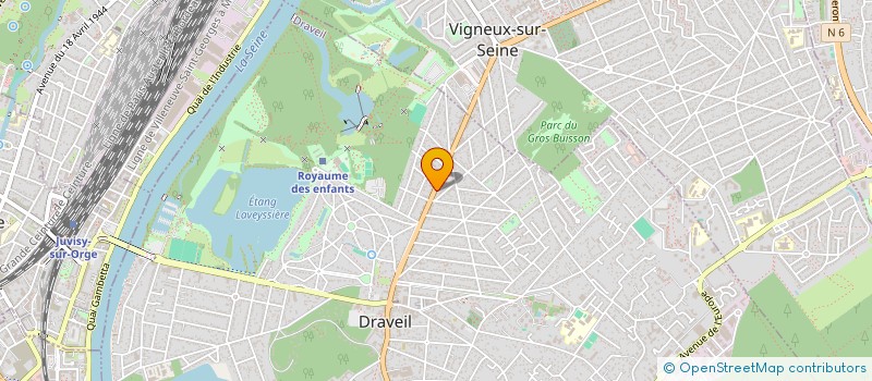 localisation de l'entreprise FRANCE MARKET à DRAVEIL