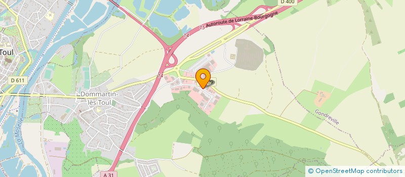 localisation de l'entreprise FRANCE MARQUAGE CONCEPT  DOMMARTIN-LES-TOUL