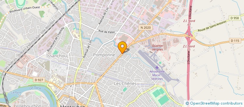 localisation de l'entreprise FRANCE MASSIF  MONTAUBAN