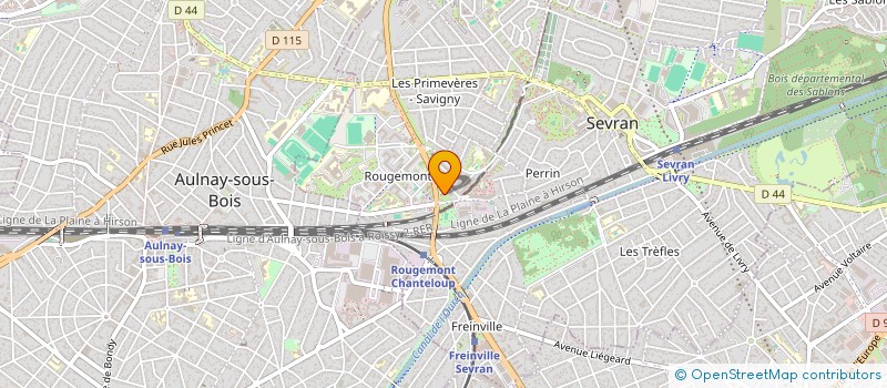 localisation de l'entreprise FRANCE MEDI-ASSISTANCE à SEVRAN