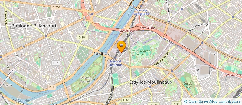 localisation de l'entreprise FRANCE MEDIAS MONDE PUBLICITE à ISSY-LES-MOULINEAUX