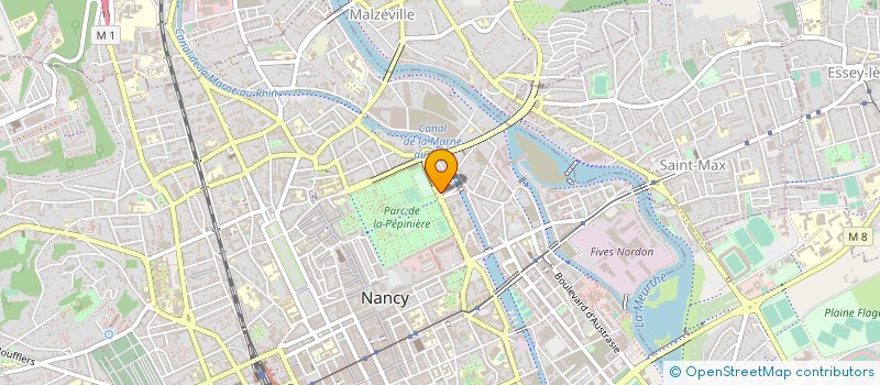 localisation de l'entreprise FRANCE MEDICAL  NANCY