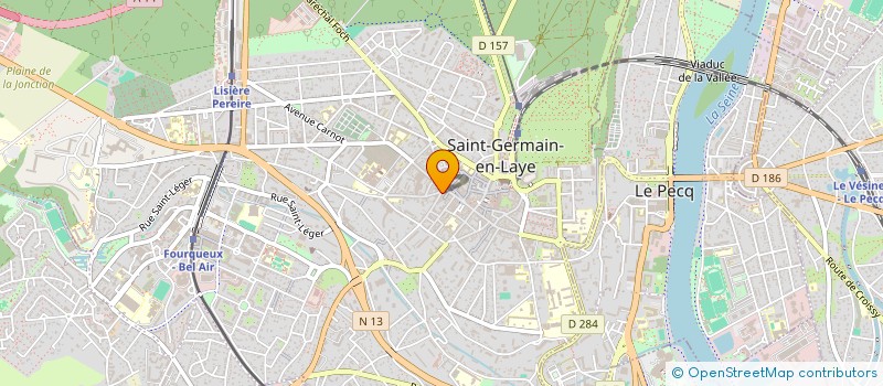 localisation de l'entreprise FRANCE MEDICAL CONSEIL à SAINT-GERMAIN-EN-LAYE