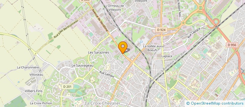 localisation de l'entreprise FRANCE MENUISERIE 41  VILLEBAROU