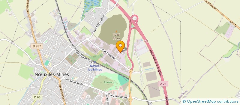 localisation de l'entreprise FRANCE MENUISERIES  LABOURSE