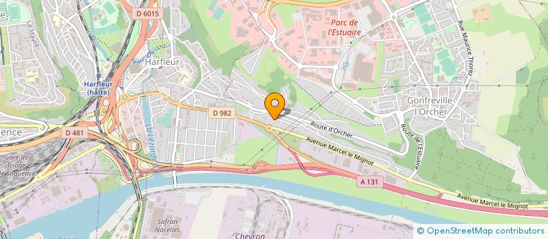 localisation de l'entreprise FRANCE MENUISERIES CONSEILS  GONFREVILLE-L'ORCHER