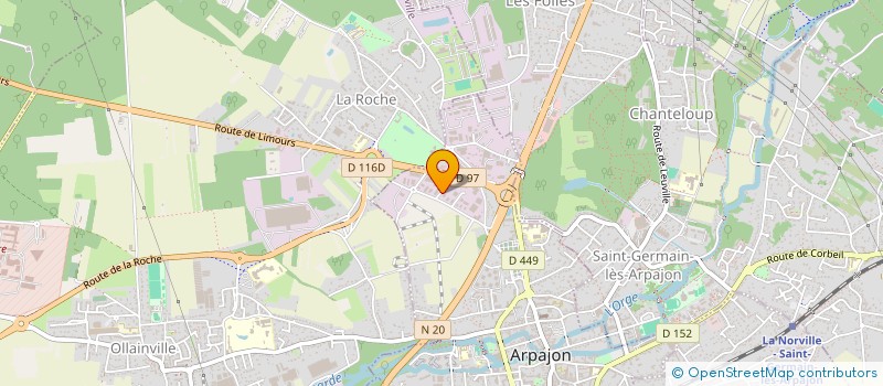 localisation de l'entreprise FRANCE-MER à ARPAJON