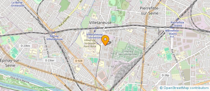 localisation de l'entreprise FRANCE MERGUEZ DISTRIBUTION à VILLETANEUSE