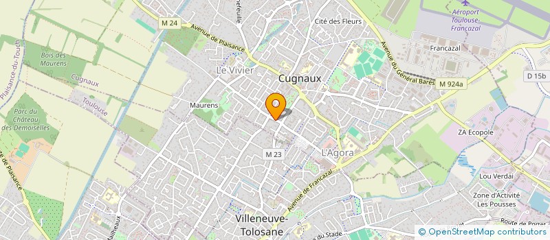 localisation de l'entreprise FRANCE MOBILE PARTS à TOURNEFEUILLE