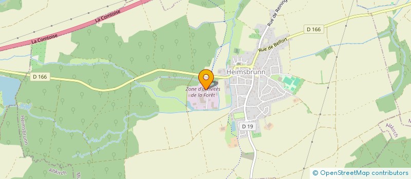 localisation de l'entreprise FRANCE MOLECULAIRE DIFFUSION à HEIMSBRUNN