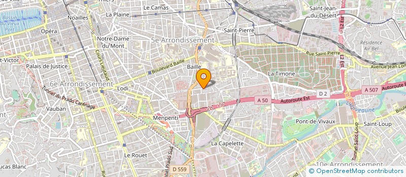 localisation de l'entreprise FRANCE MONDIAL à MARSEILLE