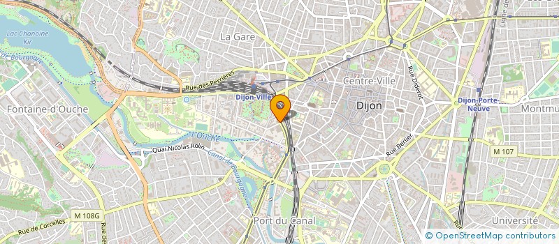 localisation de l'entreprise FRANCE MOTO VERTE - FRANCE MOTO ROUTE à DIJON