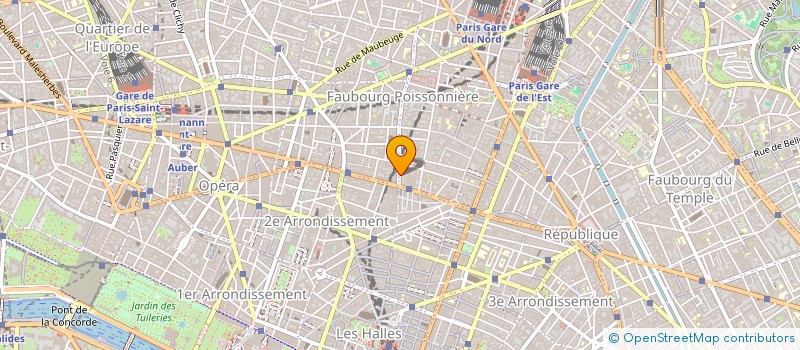 localisation de l'entreprise FRANCE MR à PARIS